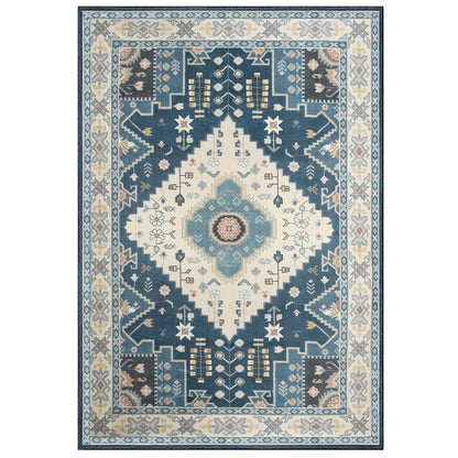 7'7" x 5'4" Faux Wool Area Rug – Comfortable, Durable, and Stylish Home Decoration