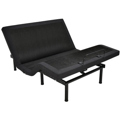 Electric Adjustable Bed Frame with Head Massage & Wireless Remote Control