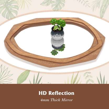 Large Irregular Shaped Wall Mirror with Waterproof Frame