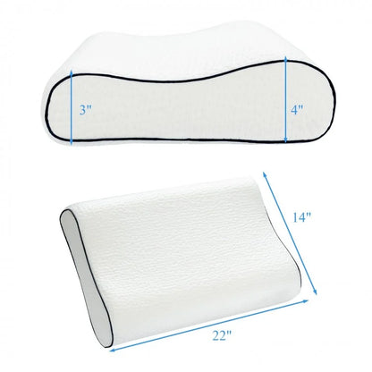 Ergonomic Memory Foam Cervical Pillow for Neck and Shoulder Support